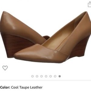 Franco Sarto - Tan Wedge Heels